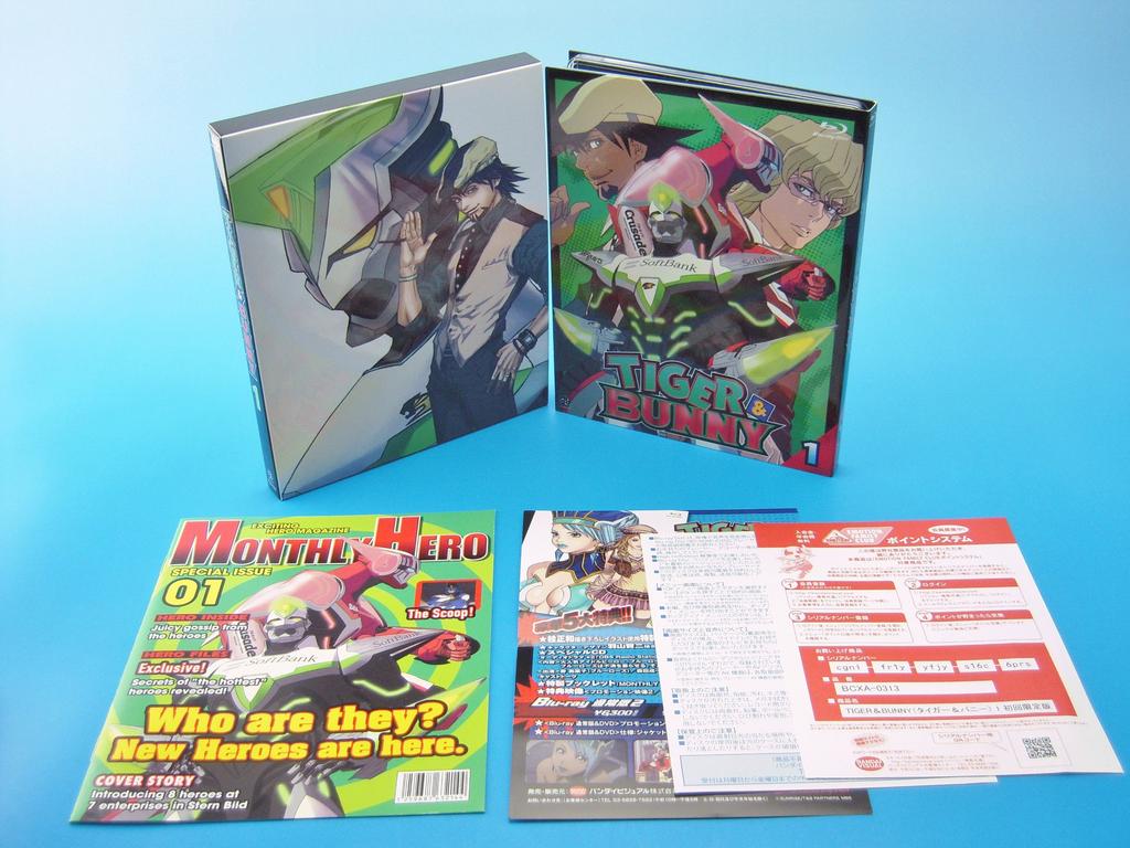 TIGER & BUNNY Vol. 1 (First Press Limited Edition)