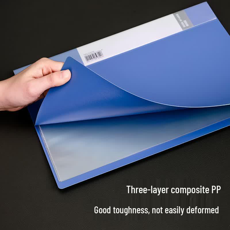 Deli A4 40-Pocket Document File Holder