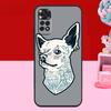 Cartoon Chihuahua Dog Case For Xiaomi Redmi Note 13 12 11 10 14 15 Pro Plus Redmi 15 C 14C 10C 12C 13C Soft Cover