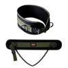 Weighted Fitness Belt with Lumbar Support for Pull-Ups, Squats, and Double Bar Exercises Featuring Iron Chain.