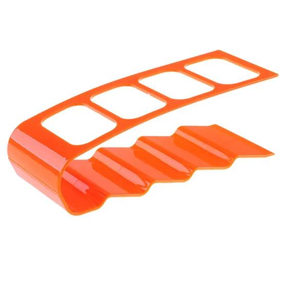 

TV Remote Control Storage Rack Air Conditioner Remoter Container Desktop Organizer Storage manager for Home Office помаранчевий