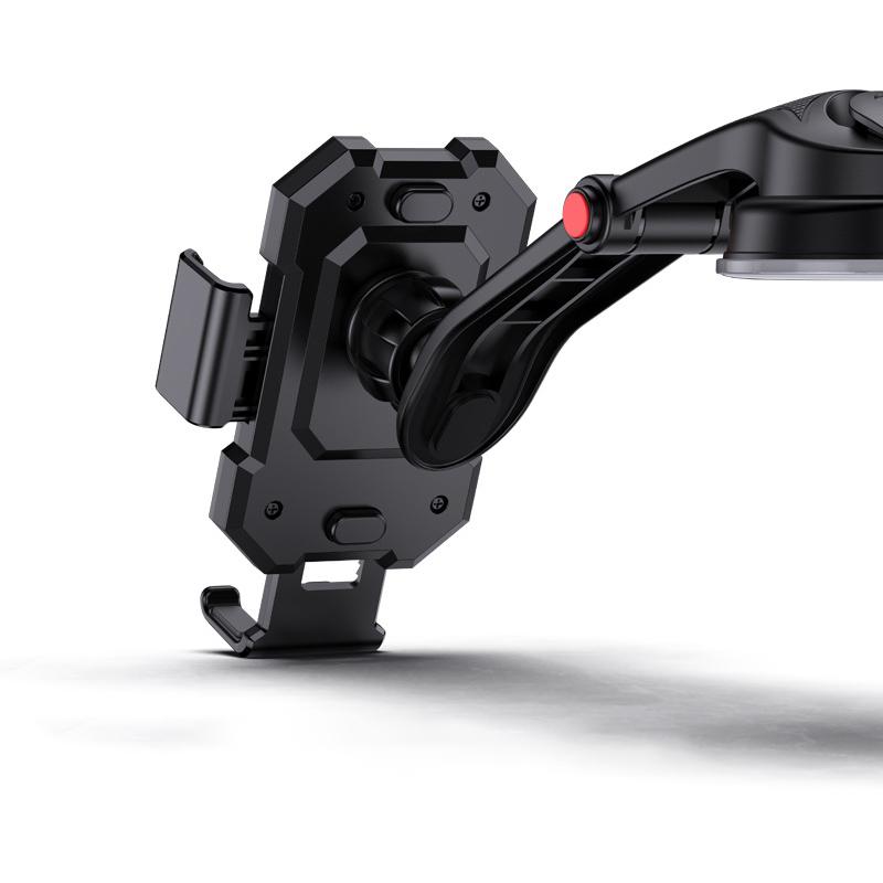 New Sucker Car Phone Holder Suction Cup Type Center Console Secure Mount Car Stand for iPhone 13 12 11 Pro Xiaomi Huawei Samsung