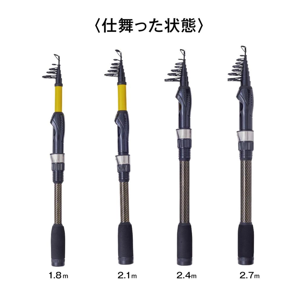 Gamakatsu Ukimaro Traveler Spin UK8018 1.8m