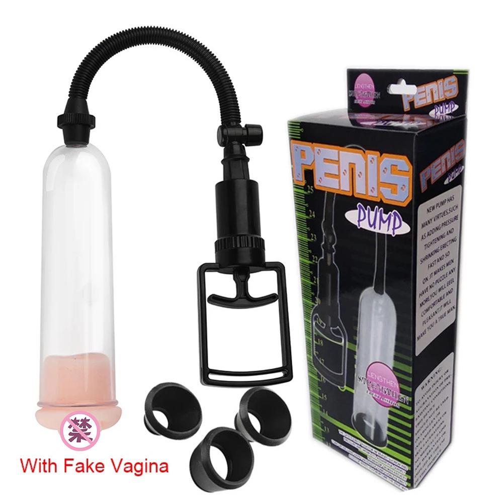 Penis Pump Sex Toys for Men Penis Enlargement Vacuum Pump for Penis Enhancement Male Masturbator Adults Penis Extender Tools
