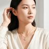 [Puliyunxiang] 2-way Four-leaf Clover Necklace “multiple Designs, Multiple Colors, Night Light Co...