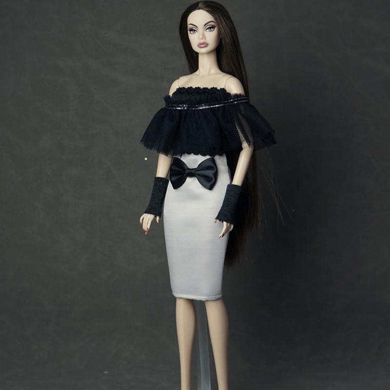 30cm Doll Clothes Multi Joint Doll Clothing Short Skirt Doll Clothes Accessories Doll Dress Kids Birthday Gifts