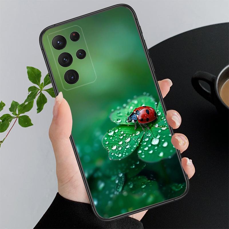Phone Case For Samsung A17 A55 A16 A56 A35 A15 A53 A54 A33 A34 A25 A05S A52 A52S A07 A26 A06 ladybug
