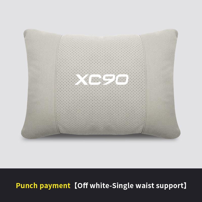 Vnitřní opěrka hlavy a beder pro Volvo XC90 Auto Opěrka hlavy Podpora krku Sedadlo Bederní polštář Měkký polštář na krk Příslušenství