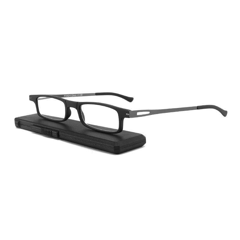 

KAEDEK Unisex Latest Stylish Folding Reading Eyeglasses Portable Anti- Eyestrain Blue Lightweight Blocking Readers Eyeglasses With Box 3.5