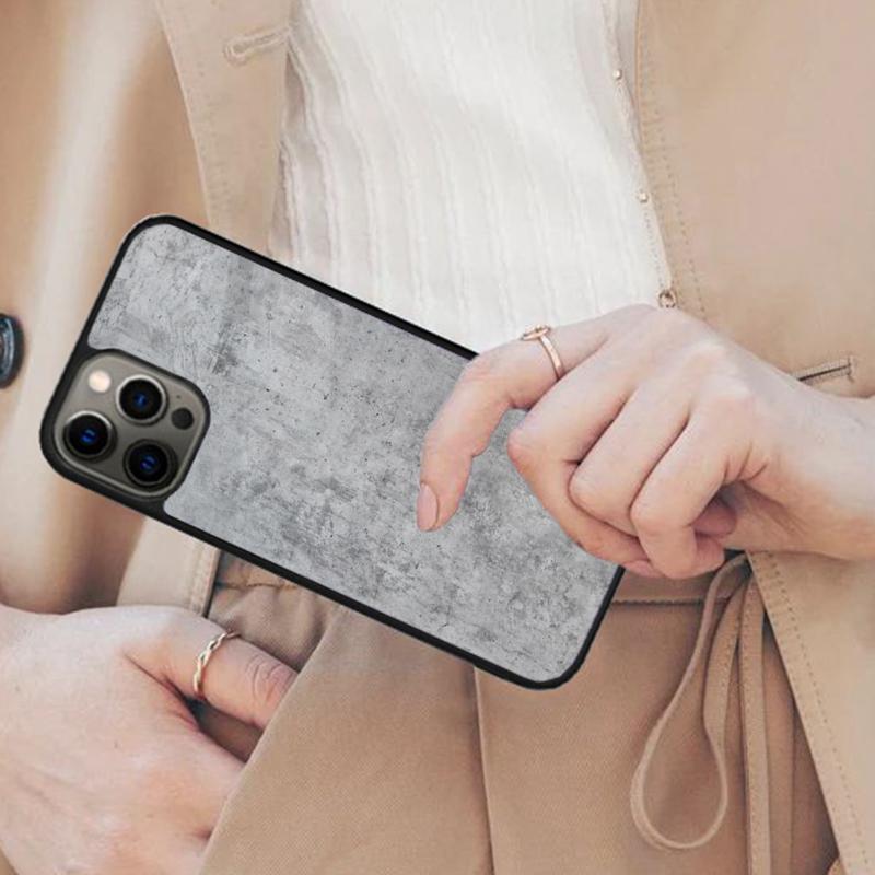 

Concrete cracked stone Texture Magnetic Phone Case For APPLE iPhone 17 Air 16 14 13 12 Pro Max 15 Plus Charge MagSafe Cover iPhone 14