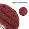 Practical Double Texture Scouring Head Heat Resistant Nylon Fiber Abrasive Balls Polishing Wheel for Craftsmanship