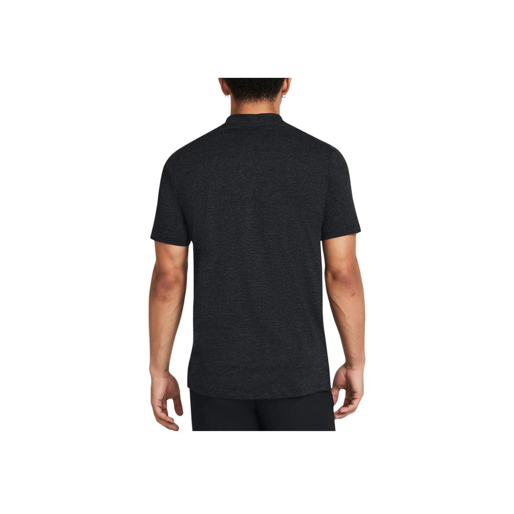 Under Armour Curry Splash Slim Fit Logo Short Sleeve Polo Shirt Men Tops Black 1383982-001