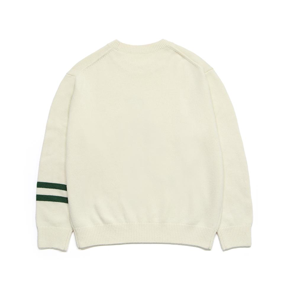 BRIAN BERRY Naphtali Signatrue Sweater_Cream