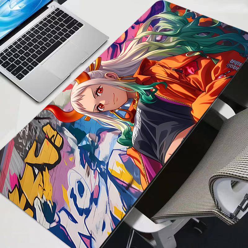 Mouse Pad Larger XXL X One Piece Anime New Black Speed Mini Pc Computer Keyboard Desk Mat Gaming Accessories Mousepad