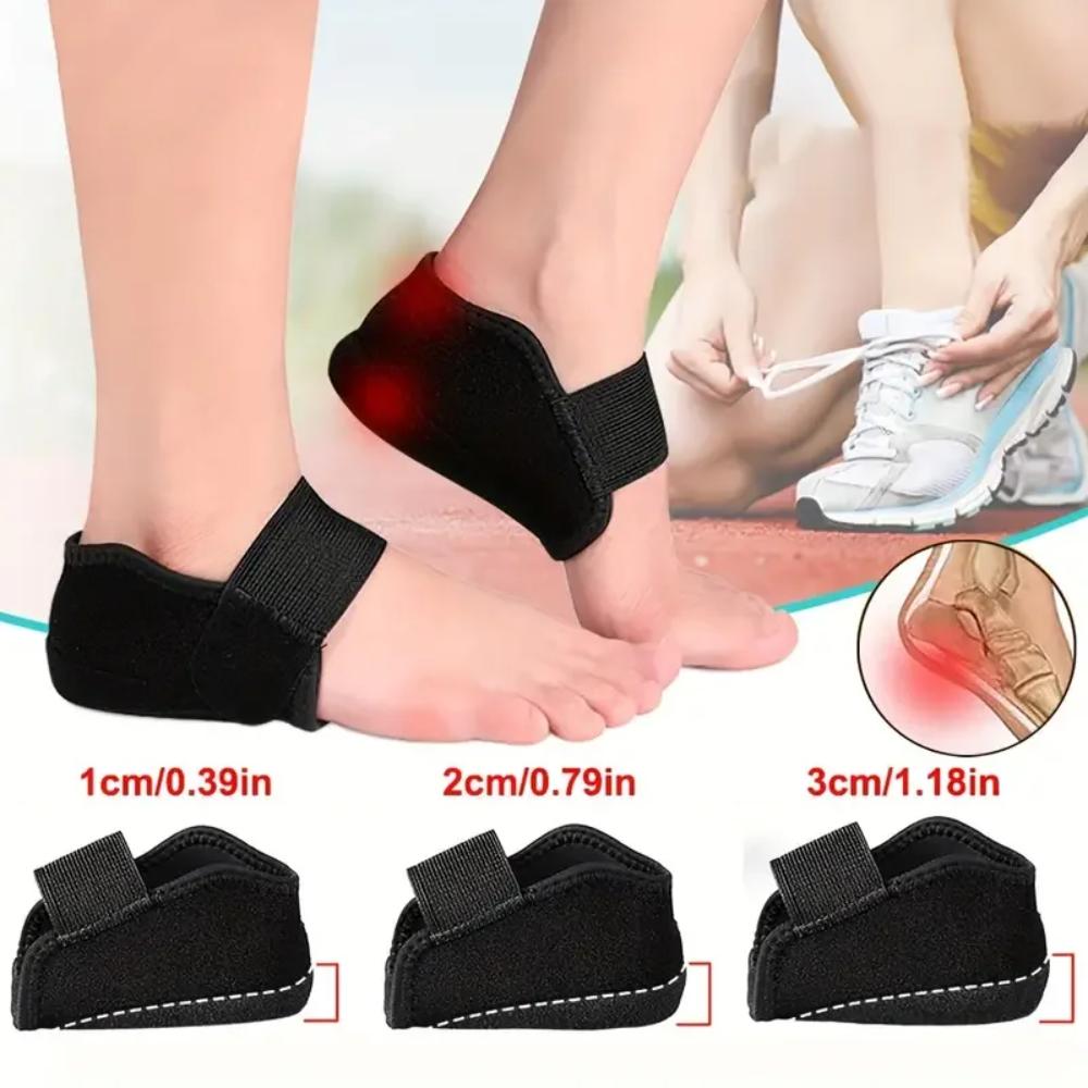 1 Pair Arch Support Height Increase Insoles Soft Shock Absorption Cushion  for Shoes