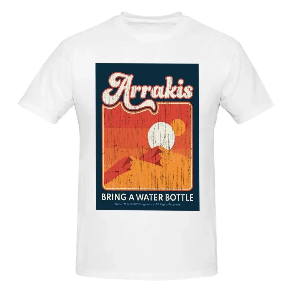 Dune 2020 Arrakis Desert Design 100 Cotton Tshirt Unisex Oversized T Shirts Unisex Crew Neck Short Sleeve S6xl