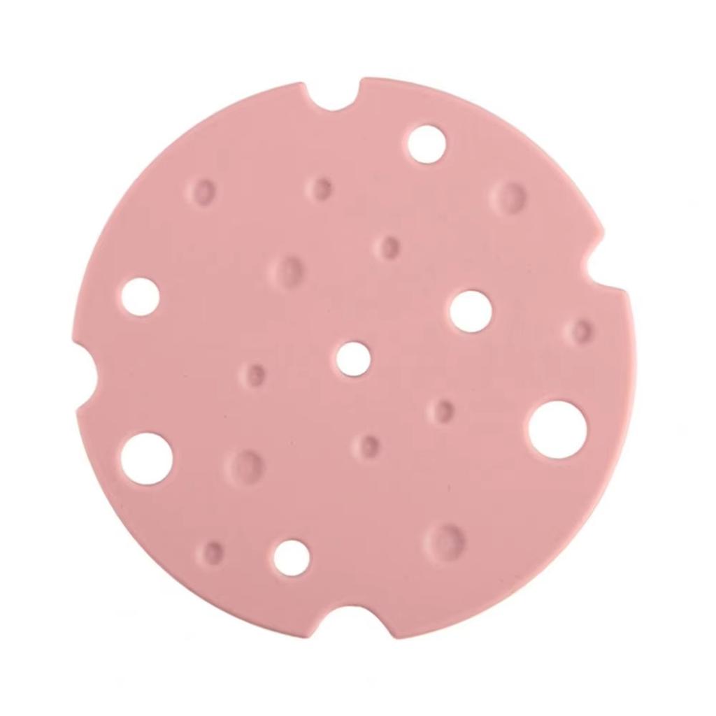 Cream Silicone Heat Resistant Mat High Temperature Resistant Silicone Pot Holder for Casserole -Scald -Oil Table Mat