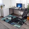 Halloween horror Printed Carpet, for Office Chair Living Room Bedroom Kitchen Room Decor Gifts.