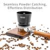 NEOUZA Espresso Dosing Cup, Aluminum Alloy Dosing Funnel, 51mm/58mm Portafilter Compatible, Splash-Proof for Coffee Grinders