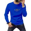 Men's 3D Little Bee Fleece-Lined Crew Neck Sweatshirt - Long Sleeve, Thickened for Autumn/Winter