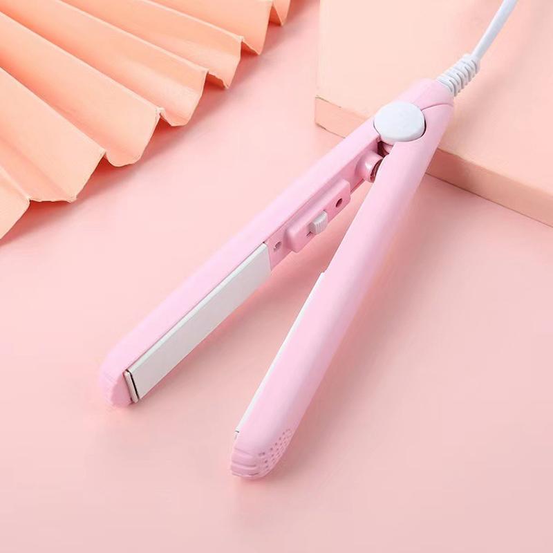 Hair Straightener Curling Iron Mini Ironing Board Hairdressing Tool Straight Curling Dual-Purpose Straightening Board Plywood
