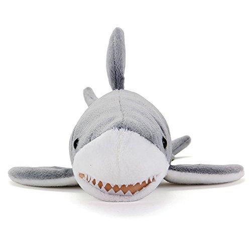 Calorata Great White Shark Plush Toy (Medium Size/Soft Touch) Realistic Shark Animal Toy Doll Gift Present Birthday (Twice Tested) / Christmas Present
