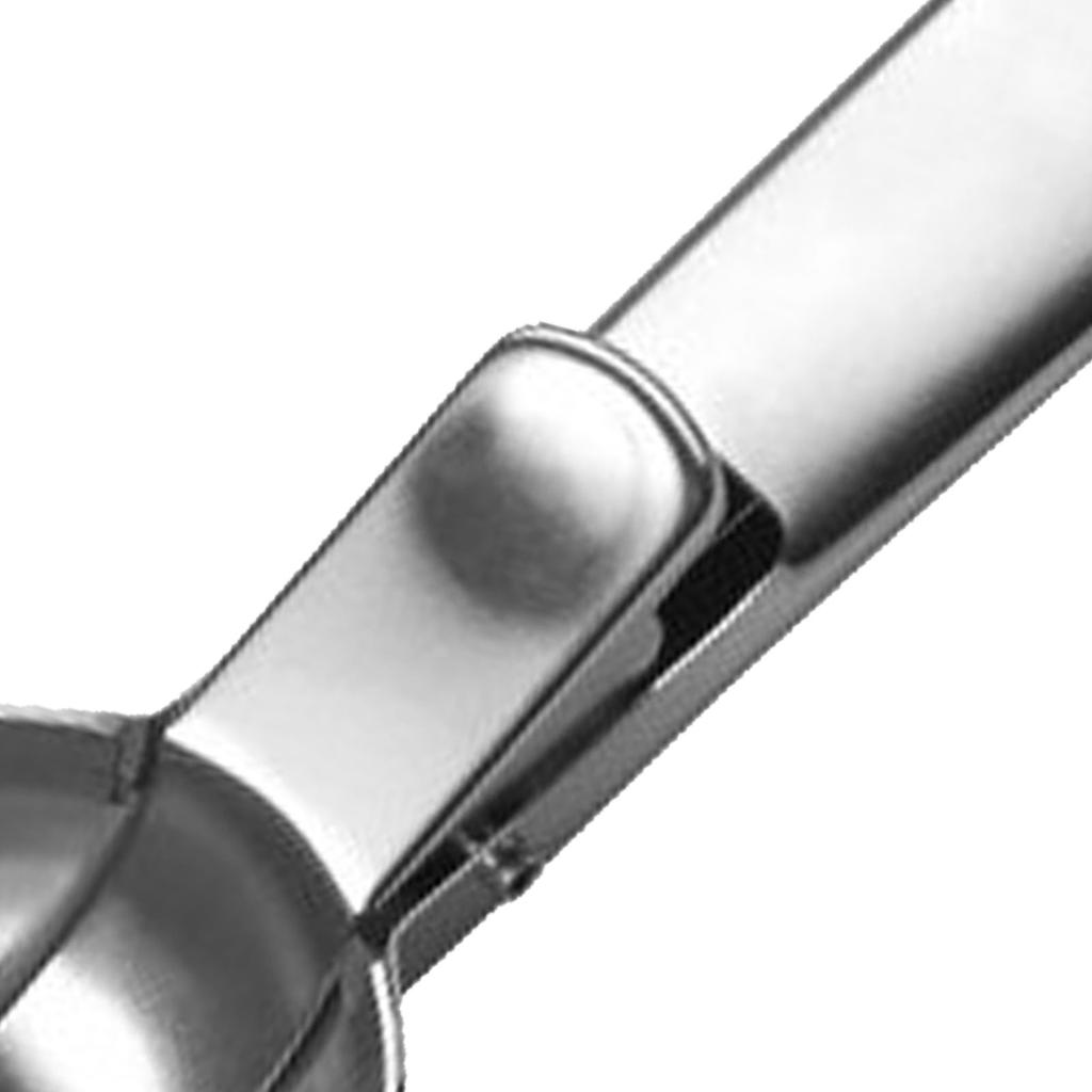 Ice Cream Scoop with Trigger 304 Stainless Steel Ice Cream Scooper Spoon for Frozen Yogurt Gelato Cookie Dough