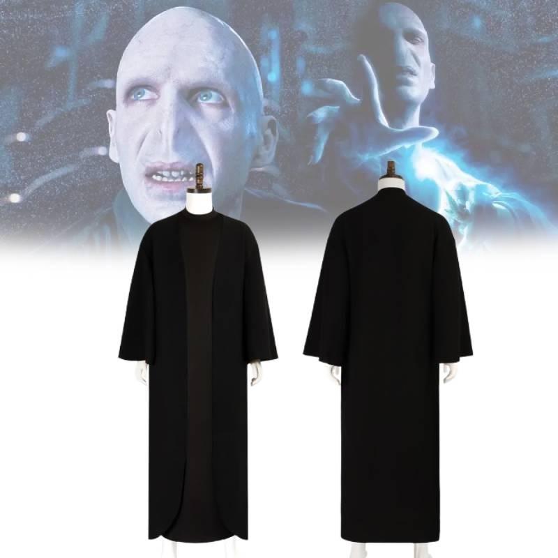 Cosplay Lord Voldemort Costume Fiber Polyester Role Play Clothing Halloween