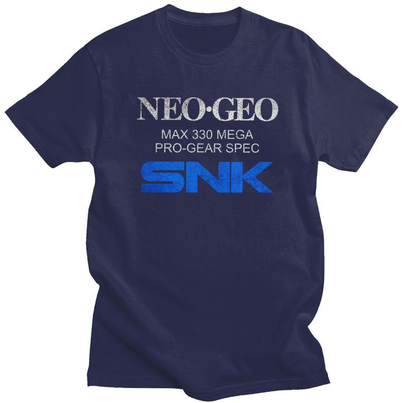 

Custom Retro Arcade Game Neo Geo Snk T Shirt Men Short Sleeve Pure Cotton Tshirt Tees Streetwear Tshirts S