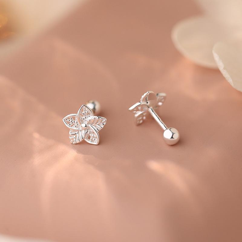 

Цветочные серьги-гвоздики для женщин, свежие, милые, простые, универсальные серьги, высококачественные серьги