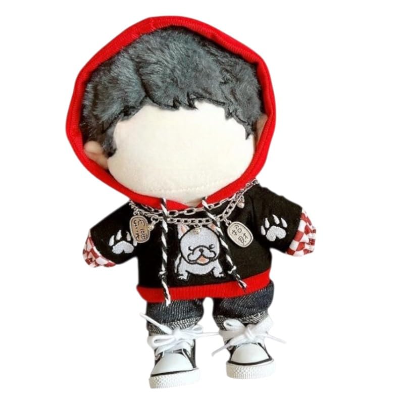AXLUCE Plush Clothes - 20cm Doll (Red)