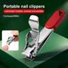 Bevel Nail Clipper Long Handle Wide Jaw Slant Tip Nail Clippers Suitable For Thick Nails Care Thick Nail Trimming Manicure Tool