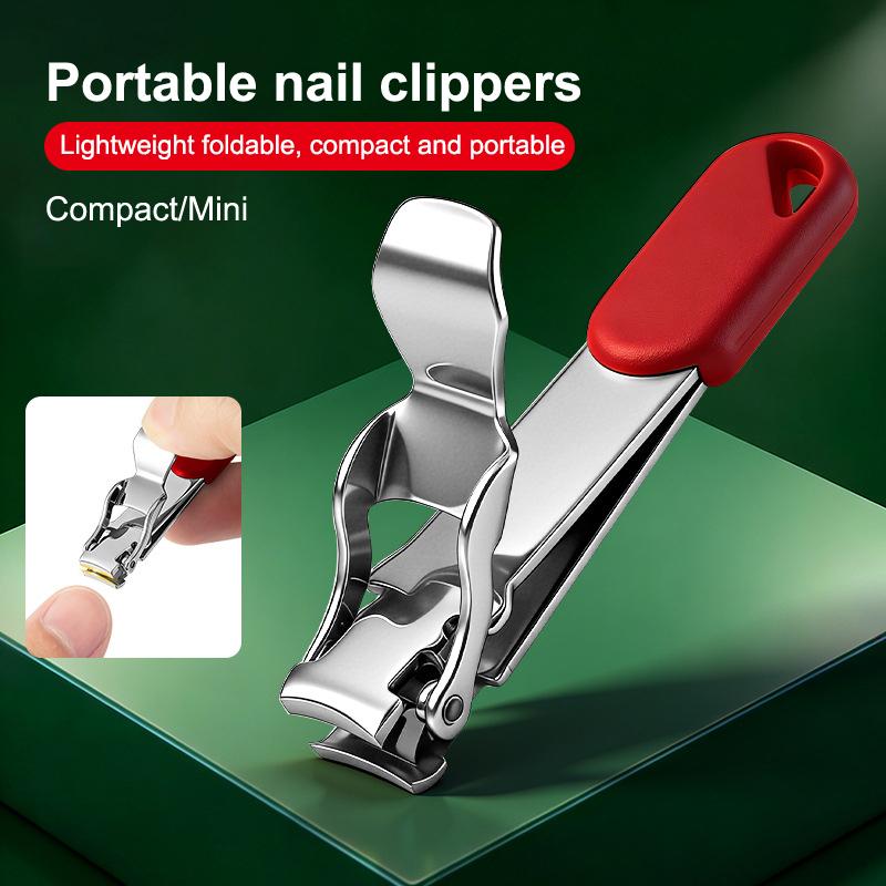 Bevel Nail Clipper Long Handle Wide Jaw Slant Tip Nail Clippers Suitable For Thick Nails Care Thick Nail Trimming Manicure Tool