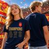 Maglietta Campione d'Onore a Due Stelle della Nazionale Spagnola