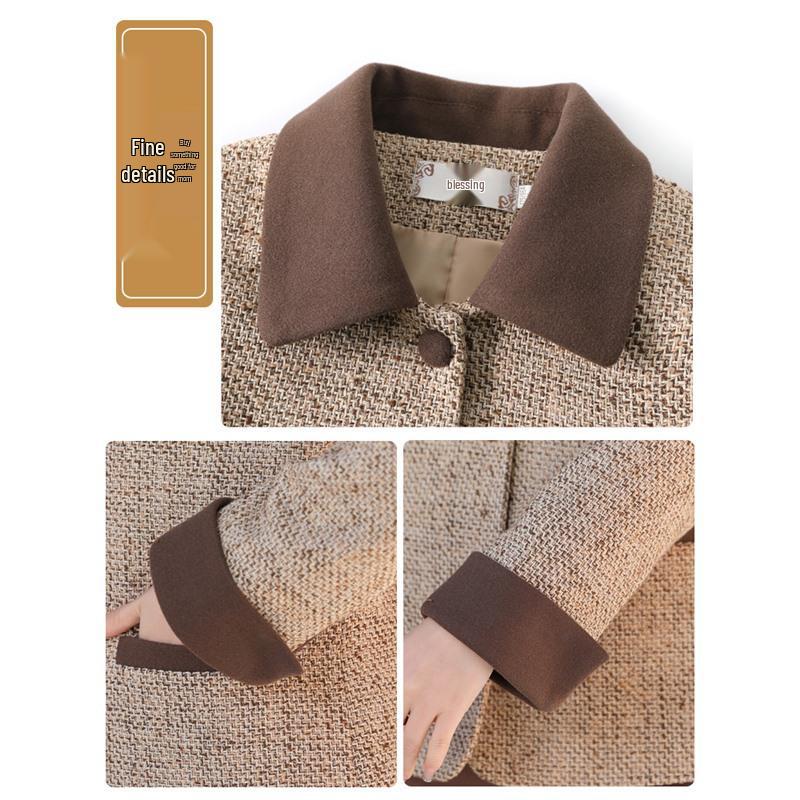 Spring 2025 Elegant Loose Jacket for Middle-Aged Women
