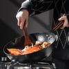 GLASSLOCK BLYN_PO-0008 Hammered Iron Wok, 32cm