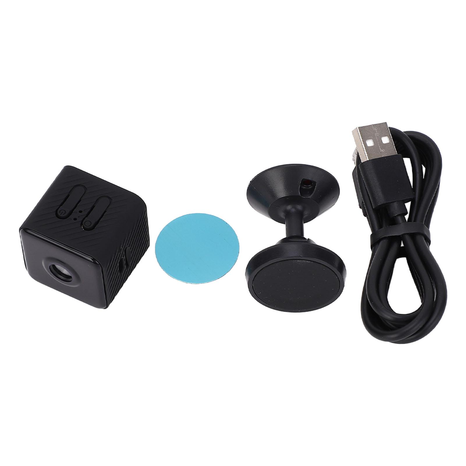 

Small Camera Wireless Indoor Smart Camera Adjustable Angle WiFi Recorder with Night Vision Motion