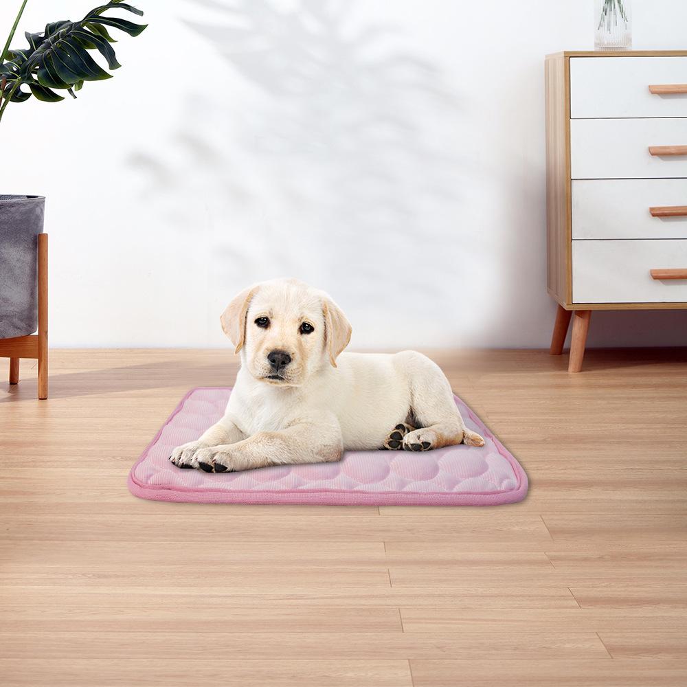 Sommer-Haustierkäfigmatten, Haustier-Eismatten, Hundematten, Hundebetten, Hundeseidenmatten, Katzen-Kühlmatten, Haustierbedarf, Hundebetten, atmungsaktiv