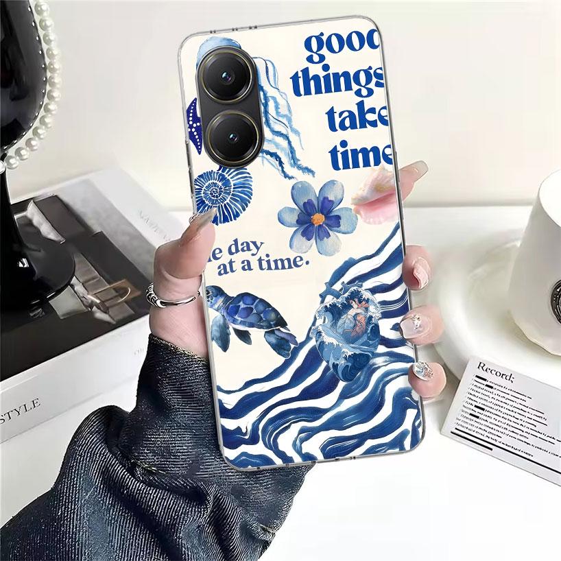 Ocean Starfish Sea Turtle Shark For Xiaomi Poco X7 X6 X5 F7 Ultra F6 F5 Pro Phone Case X4 Nfc F4 Gt F3 M6 M5S M5 M4 M3 Fundas Co