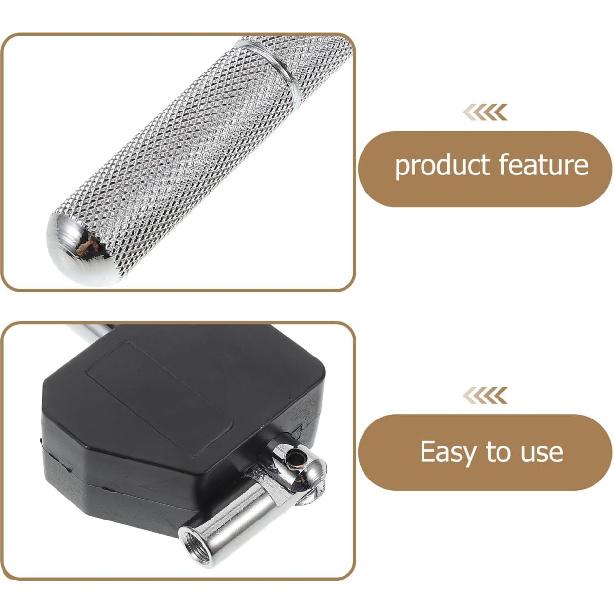 Mobestech Tire Valve Stem Removal Tool Installer for Trucks and Motorcycles Easy Multifunctional Design Compatible Various Valve Types Lightweight