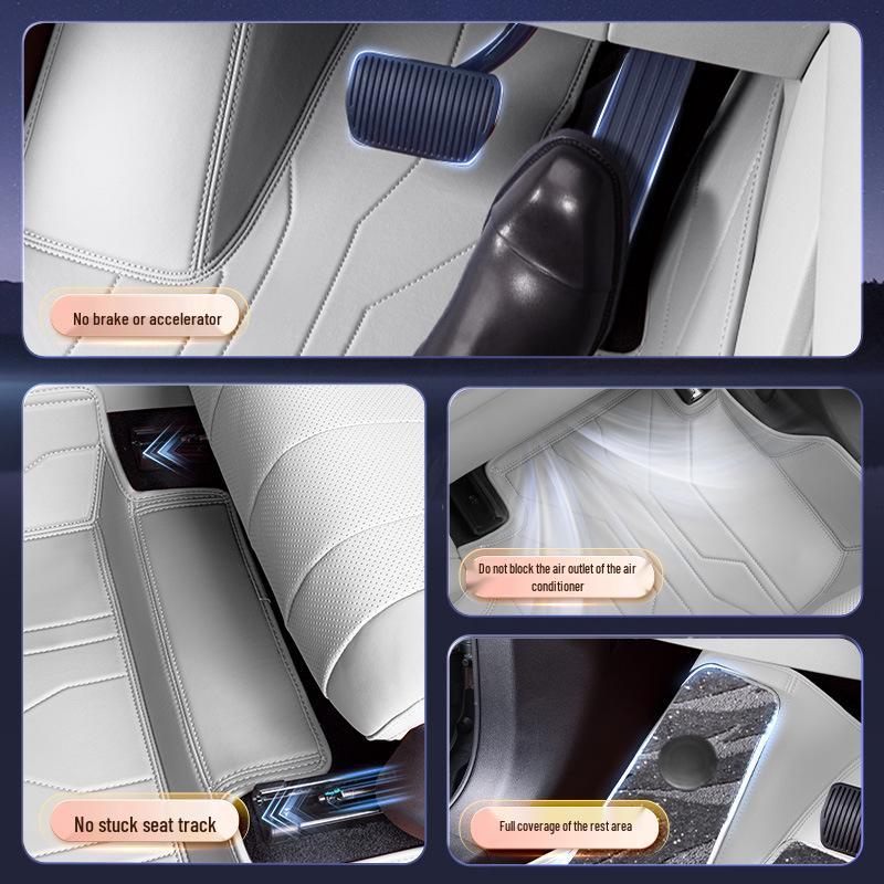 2025 Wey Blue Mountain Car Floor Mats: Full Coverage Interior Carpet Accessories