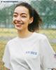 Avirex MLB TOKYO SERIES DODGERS T-SHIRT, Women's Short Sleeve T-Shirt, Off-White, Size F 033, 783-5135624