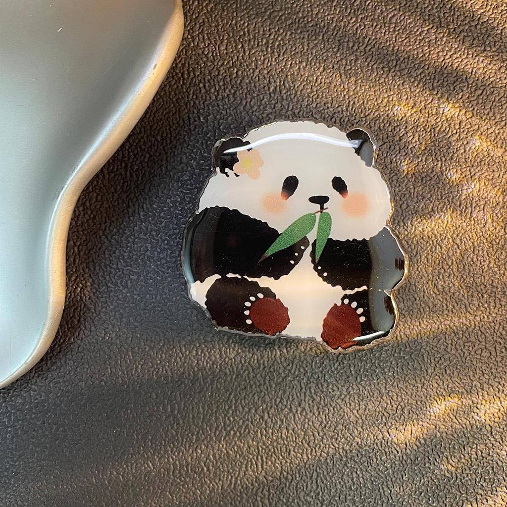 Cartoon Panda Stick-on Phone Holder for Women