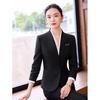 Women's New Chinese Style Collarless Professional Suit Set
