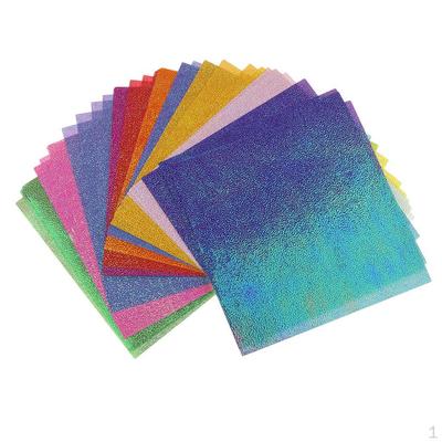 100 Pezzi Carta da Lavoro Shimmer Perlescente Fogli Metallizzati Perla