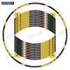 For V4 1199 899 1098 848 1199 1198 1299 Motorcycle 17 Inch Racing Wheel Sticker Decal Reflective Hub Rim Decorative Stickers