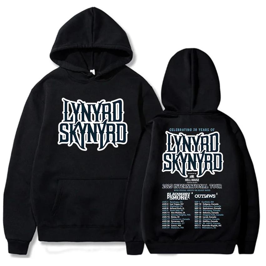 LYNYRDSKYNYRD Tour Hoodies Grunge Unisex Streetwear Long Sleeve Casual Male Sweatshirts Printing Pullovers