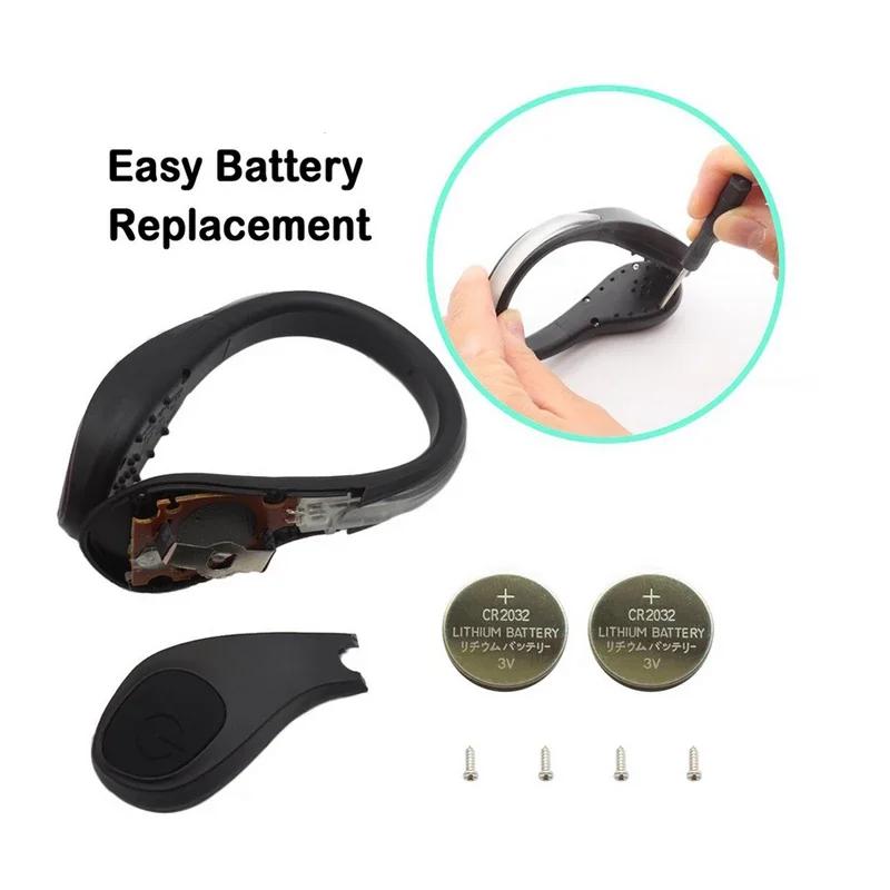 Outdoor Shoe Clip Light Night Safety Warning LED Strong Light Shoe Clip Running Cycling Bicycle LED Lighted Shoe LED Luminous
