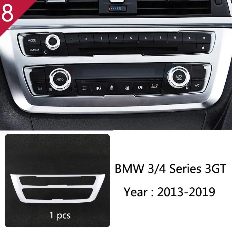 Accessories  For BMW 3 4 Series 3GT F30 F32 F34 Car Inner Door Audio Speaker Gearshift Panel Door Armrest Reading Light Cover Tr
