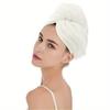 Ultra Fine Fiber Coral Velvet Water Absorbing and Quick Drying Hair Cap